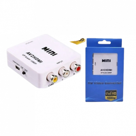 Cabo conversor de HDMI para AV2 conversor de Video RCA