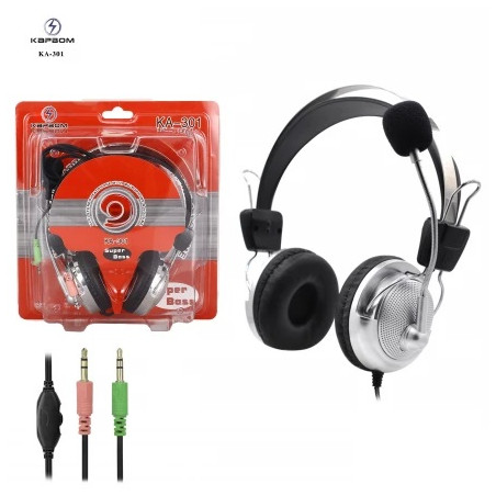 Fone com Fio e Microfone KAPBOM - KA-301