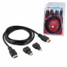 Cabo HDMI 3 em 1 de 1.5m KAPBOM - KAP-HATV